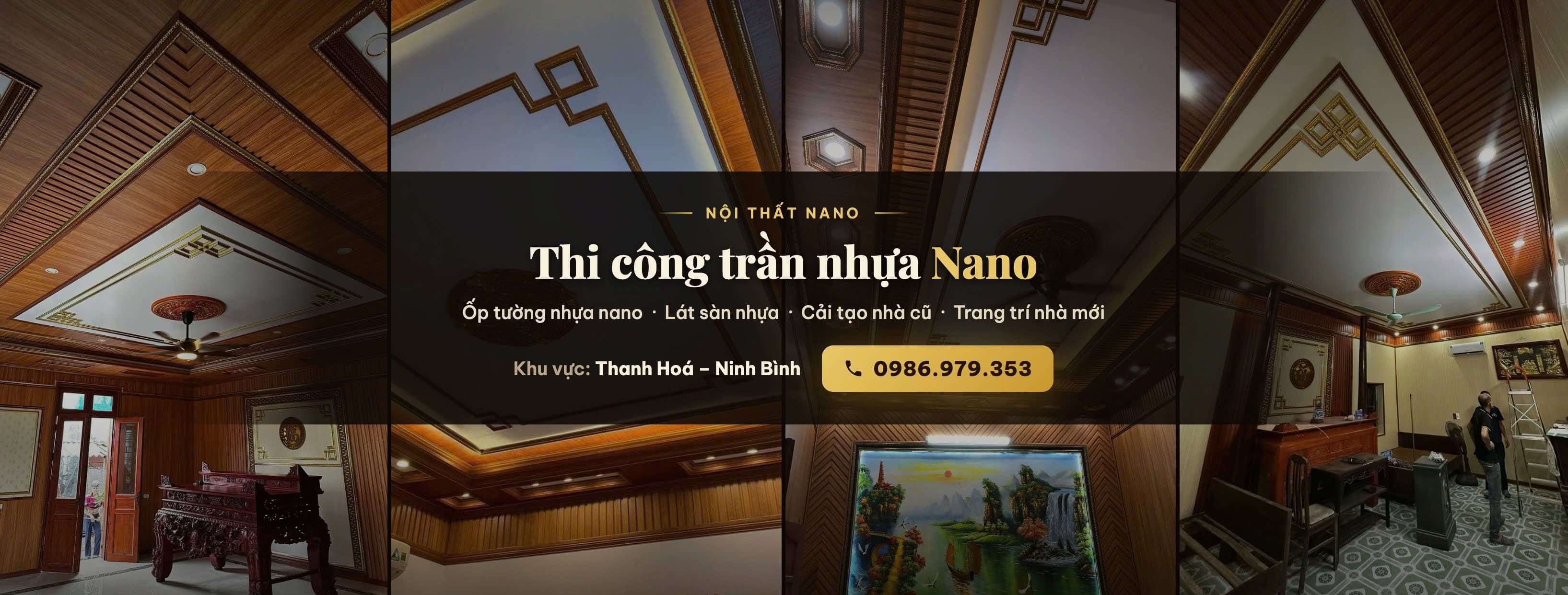 Dịch vụ Trần nhựa nano - Trannano.vn