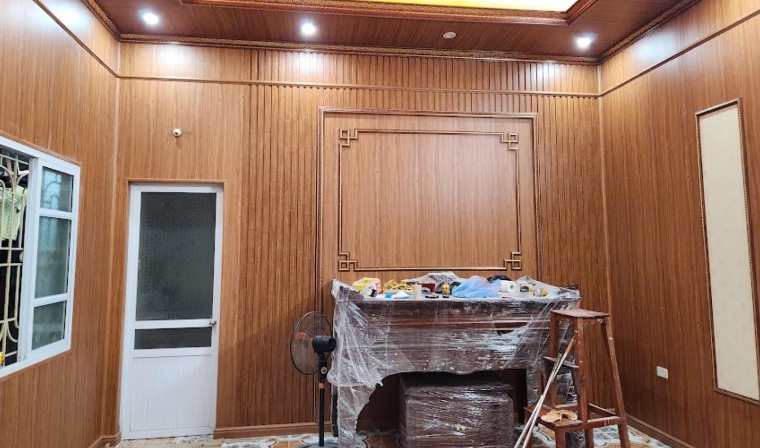 Dịch vụ Thi công vách bàn thờ - Trannano.vn